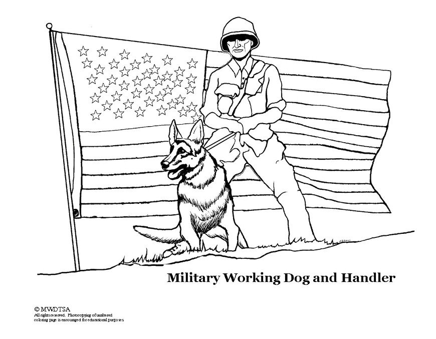 k9 dog printable coloring pages - photo #31