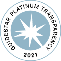 This image is the 2021 Guidestar Platinum Seal of Transparency, which the Guidestar organization recently awarded to MWDTSA.