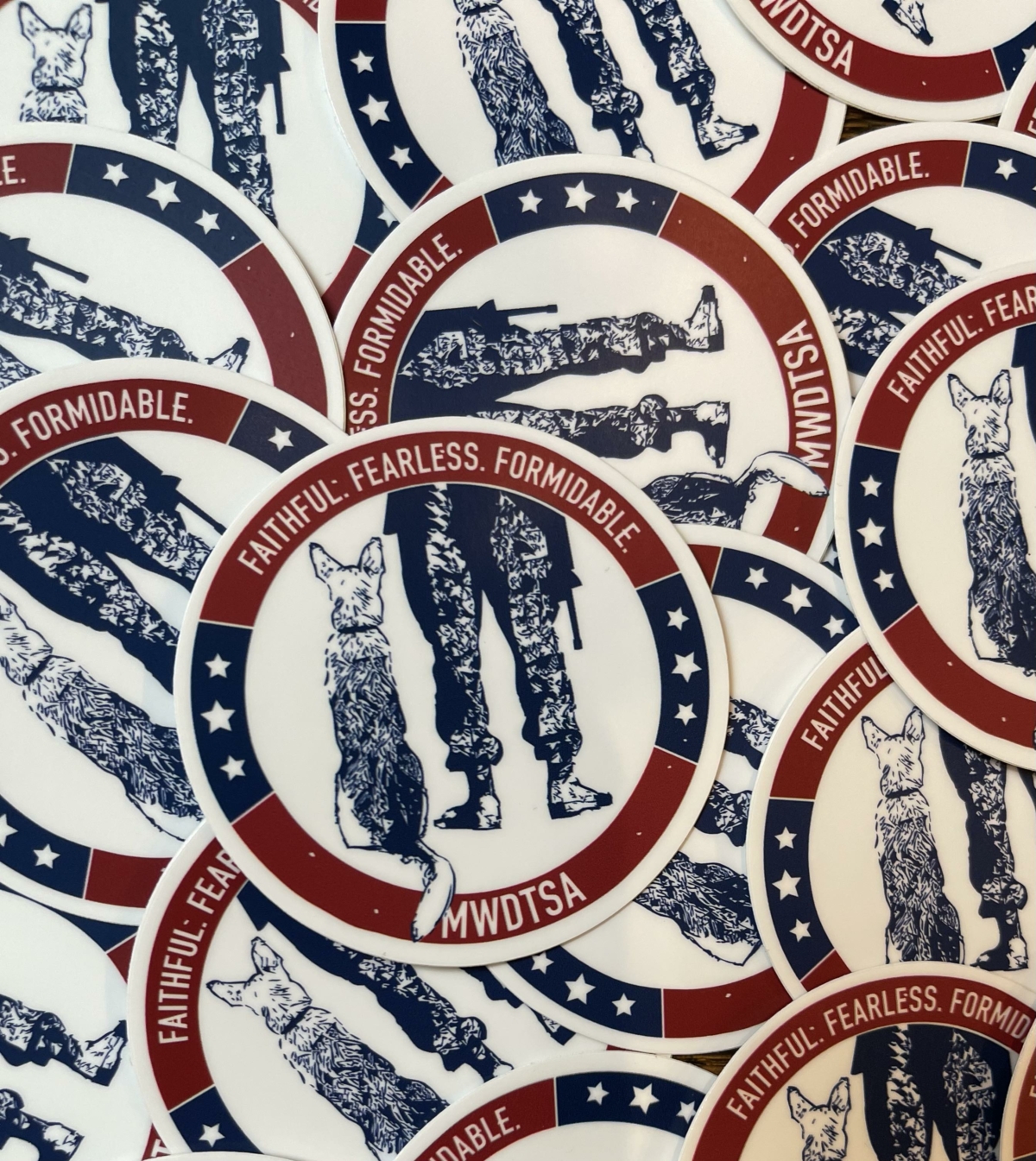 Full color MWDTSA Logo Sticker