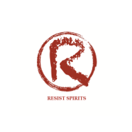 This is the logo for Resist Spirits, an MWDTSA sponsor. It's a red R surrounded by a red circle. The words 