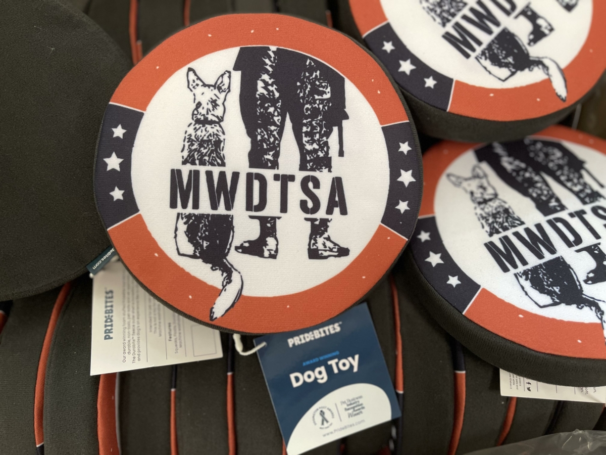 MWDTSA dog toy