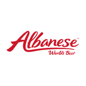 This is the logo of Albanese, one of MWDTSA's sponsors.