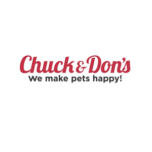 This is the logo of MWDTSA sponsor Chuck and Don's Pet Food and Supplies.