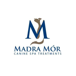 This is the logo of MWDTSA sponsor Madra Mor Canine Spa Treatments.
