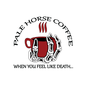 This is the logo of Pale Horse Coffee, one of MWDTSA's sponsors.